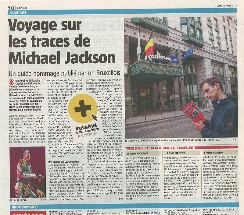 Quotidien belge -  10 avril 2014